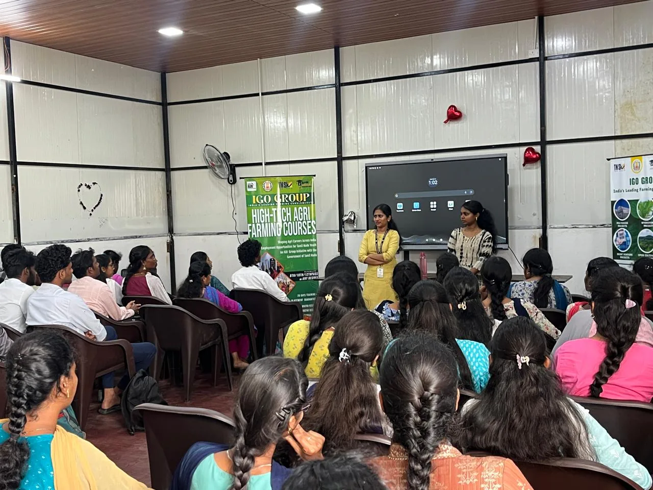 IGO Academy High-Tech Agri Farming Course classroom session