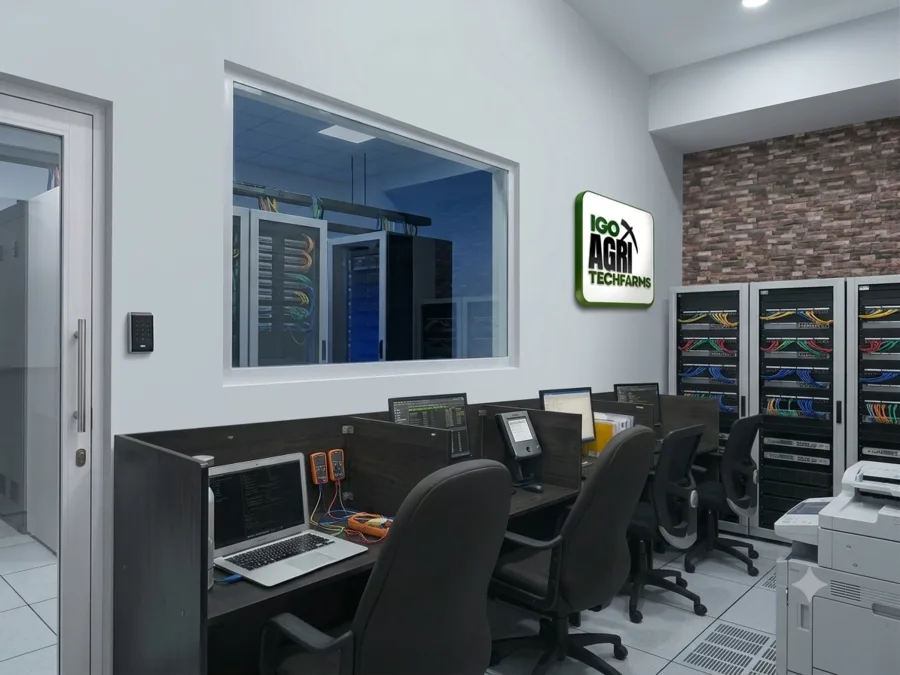 Server Room at IGO Group Chennai head office