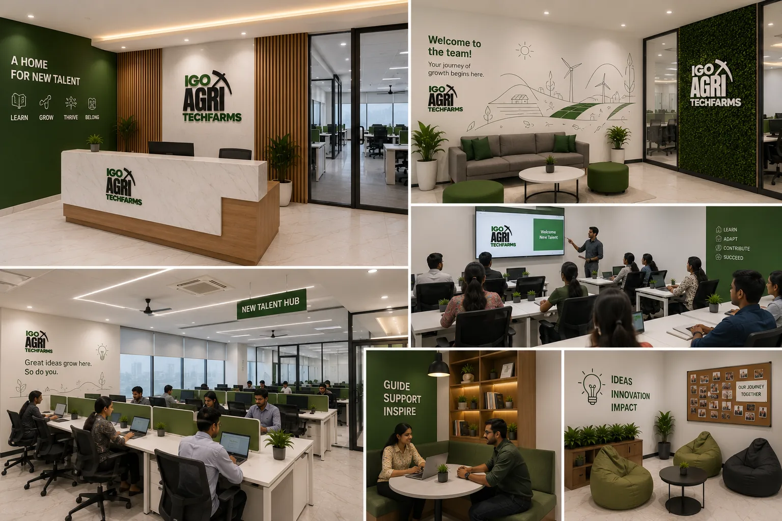 New team members at IGO Group office