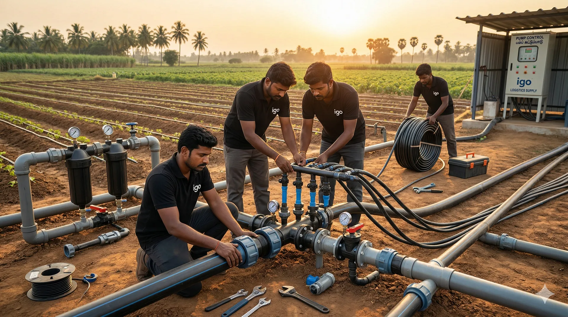Farm Infrastructure and Irrigation